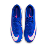Nike Zoom Mercurial Vapor 16 Academy Chaussures de Foot en Salle (IN) Bleu Blanc Rose Vif