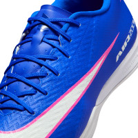 Nike Zoom Mercurial Vapor 16 Academy Chaussures de Foot en Salle (IN) Bleu Blanc Rose Vif