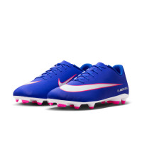 Nike Mercurial Vapor 16 Club Gras / Kunstgras Voetbalschoenen (MG) Blauw Wit Felroze