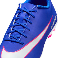 Nike Mercurial Vapor 16 Club Gras / Kunstgras Voetbalschoenen (MG) Blauw Wit Felroze