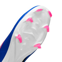 Nike Zoom Mercurial Vapor 16 Pro Gras Voetbalschoenen (FG) Blauw Wit Felroze