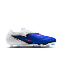 Nike Phantom 6 Low Pro Kunstgras Voetbalschoenen (AG) Blauw Wit Felroze
