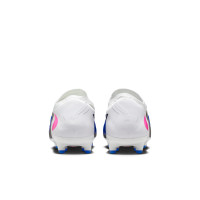 Nike Phantom 6 Low Pro Kunstgras Voetbalschoenen (AG) Blauw Wit Felroze