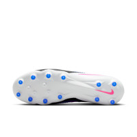 Nike Phantom 6 Low Pro Kunstgras Voetbalschoenen (AG) Blauw Wit Felroze