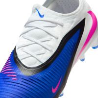 Nike Phantom 6 Low Pro Kunstgras Voetbalschoenen (AG) Blauw Wit Felroze