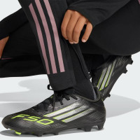 Pantalon d'entraînement adidas Real Madrid 2025-2026 pour enfants, noir, violet, blanc