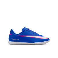 Nike Mercurial Vapor 16 Club Zaalvoetbalschoenen (IN) Kids Blauw Wit Felroze