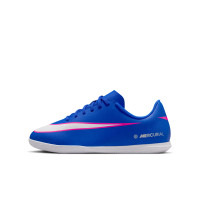 Nike Mercurial Vapor 16 Club Zaalvoetbalschoenen (IN) Kids Blauw Wit Felroze