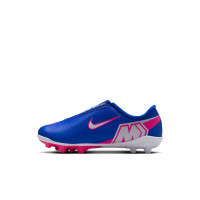 Nike Mercurial Vapor 16 Club Gras / Kunstgras Voetbalschoenen (MG) Peuters Blauw Wit Felroze