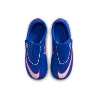 Nike Mercurial Vapor 16 Club Gras / Kunstgras Voetbalschoenen (MG) Peuters Blauw Wit Felroze