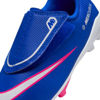 Nike Mercurial Vapor 16 Club Gras / Kunstgras Voetbalschoenen (MG) Peuters Blauw Wit Felroze