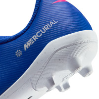 Nike Mercurial Vapor 16 Club Gras / Kunstgras Voetbalschoenen (MG) Peuters Blauw Wit Felroze