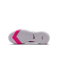 Nike Zoom Mercurial Vapor 16 Academy Zaalvoetbalschoenen (IN) Kids Blauw Wit Felroze