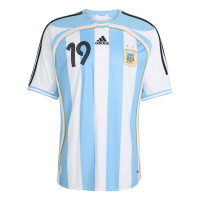 adidas Argentinië Thuisshirt Messi 19 2006