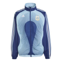 adidas Argentinië Trainingsjack 2006 Donkerblauw Lichtblauw Goud