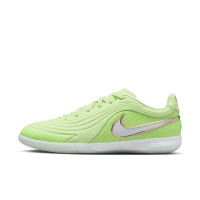 Nike Tiempo Reactgato Chaussures de Foot en Salle (IN) Vert Clair Blanc Bronze