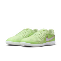 Nike Tiempo Reactgato Chaussures de Foot en Salle (IN) Vert Clair Blanc Bronze