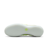 Nike Tiempo Reactgato Chaussures de Foot en Salle (IN) Vert Clair Blanc Bronze