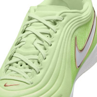 Nike Tiempo Reactgato Chaussures de Foot en Salle (IN) Vert Clair Blanc Bronze
