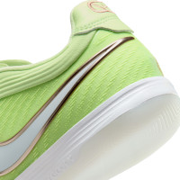 Nike Tiempo Reactgato Chaussures de Foot en Salle (IN) Vert Clair Blanc Bronze