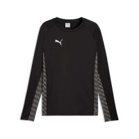 Sweat PUMA TeamLiga26 pour enfants, noir et blanc