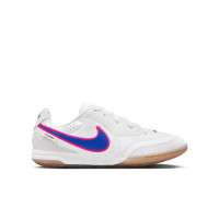 Nike Streetgato Chaussures de Foot Enfants Blanc Bleu Rose Vif