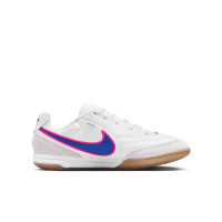 Nike Streetgato Chaussures de Foot Enfants Blanc Bleu Rose Vif