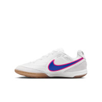 Nike Streetgato Chaussures de Foot Enfants Blanc Bleu Rose Vif
