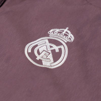 adidas Real Madrid Presentatie Trainingspak 2025-2026 Paars Zwart Wit