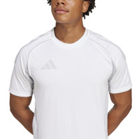 Maillot de football adidas Tiro 25 Competition blanc gris