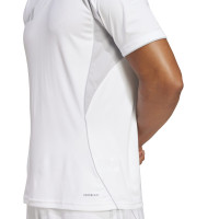 Maillot de football adidas Tiro 25 Competition blanc gris