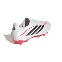 adidas Copa Pure IV Pro Gazon Naturel Chaussures de Foot (FG) Blanc Noir Rouge