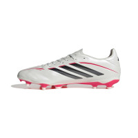 adidas Copa Pure IV League Gazon Naturel Chaussures de Foot (FG) Blanc Noir Rouge