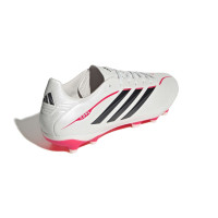 adidas Copa Pure IV League Gazon Naturel Chaussures de Foot (FG) Blanc Noir Rouge