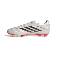 adidas Copa Pure IV Club Gazon Naturel Artificiel Chaussures de Foot (MG) Blanc Noir Rouge