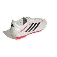 adidas Copa Pure IV Club Gazon Naturel Artificiel Chaussures de Foot (MG) Blanc Noir Rouge