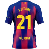 Maillot domicile Nike FC Barcelona Frenkie de Jong 21 2025-2026
