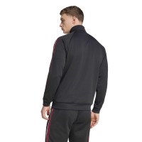 adidas Manchester United Originals Trainingsjack Zwart Wit Rood