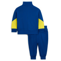 Survêtement Nike FC Barcelona Strike 2025-2026 pour Bébé bleu foncé jaune vif