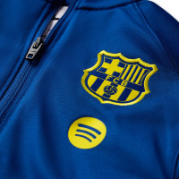 Survêtement Nike FC Barcelona Strike 2025-2026 pour Bébé bleu foncé jaune vif