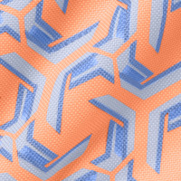 Nike Academy Schoenentas Oranje Paarsblauw Grijs Zwart