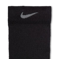 Nike Lightweight Crew Sportsokken Zwart Zilver Donkergrijs