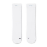 Nike Lightweight Crew Sportsokken Wit Zwart Zilver