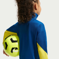 Survêtement Nike FC Barcelona Strike 2025-2026 pour tout-petits, bleu foncé, jaune vif