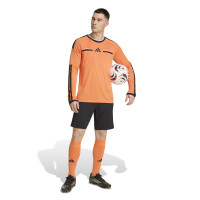 Maillot d'arbitre à manches longues adidas REF 26 orange noir