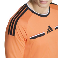Maillot d'arbitre à manches longues adidas REF 26 orange noir