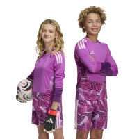 Chemise de gardien de but à manches longues adidas Tiro 26 Competition pour enfants, rose