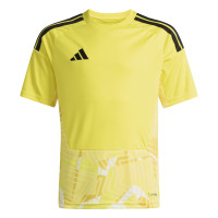 Maillot de gardien de but adidas Tiro 26 Competition à manches courtes pour enfants, jaune