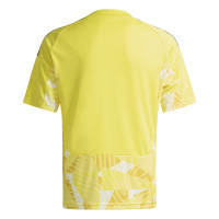 Maillot de gardien de but adidas Tiro 26 Competition à manches courtes pour enfants, jaune