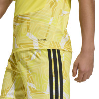 Maillot de gardien de but adidas Tiro 26 Competition à manches courtes pour enfants, jaune
